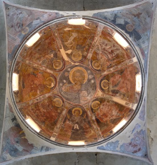 Kuppel der Kirche in Mistras